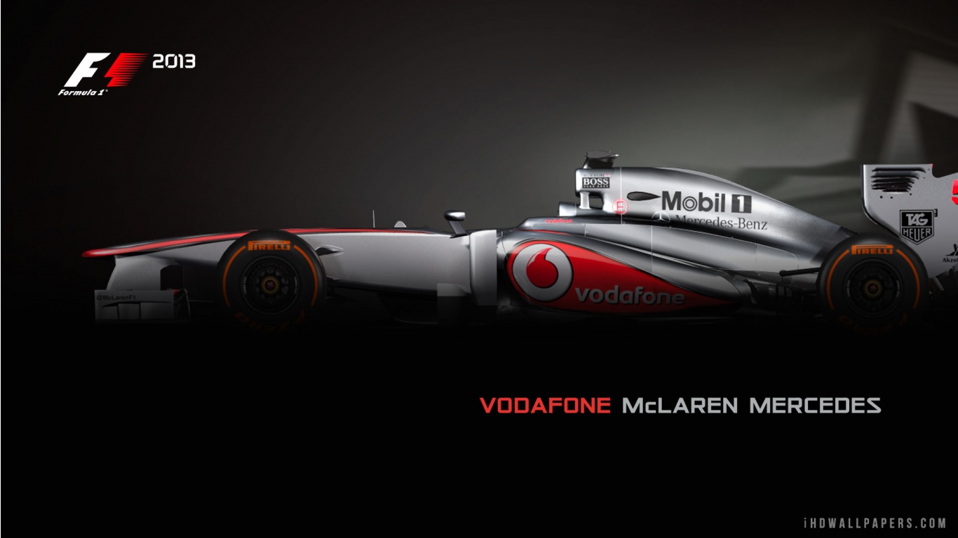Vodafone Mclaren Mercedes F1 HD Wallpaper IHD