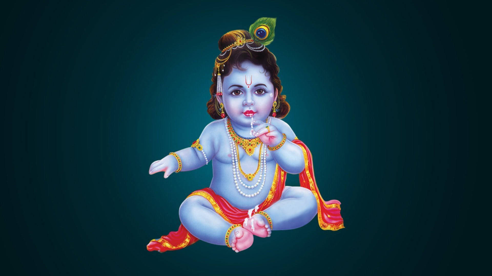Little Krishna HD Wallpaper