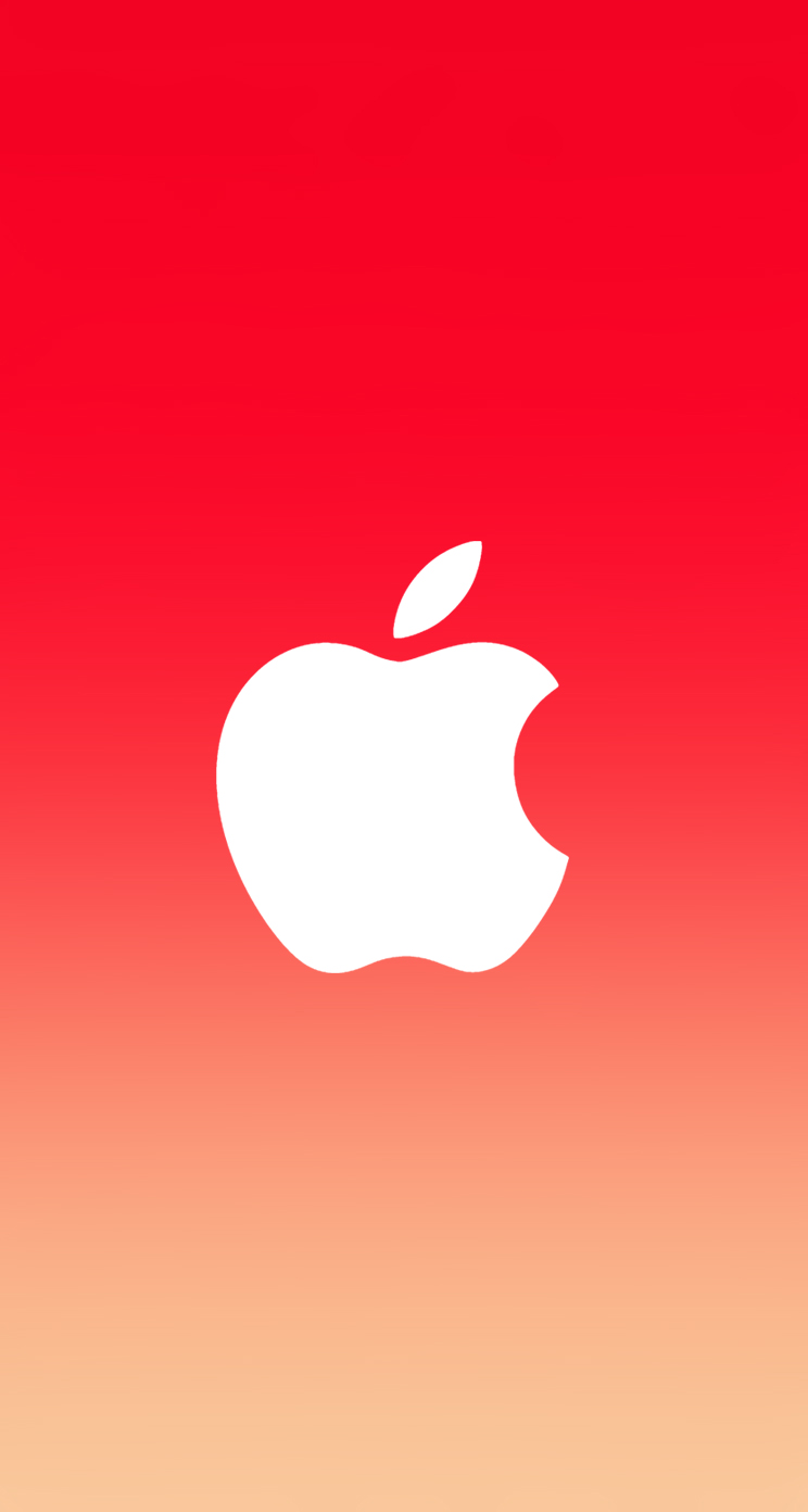 iPhone Wallpaper Red Ios8 A Beige Apple