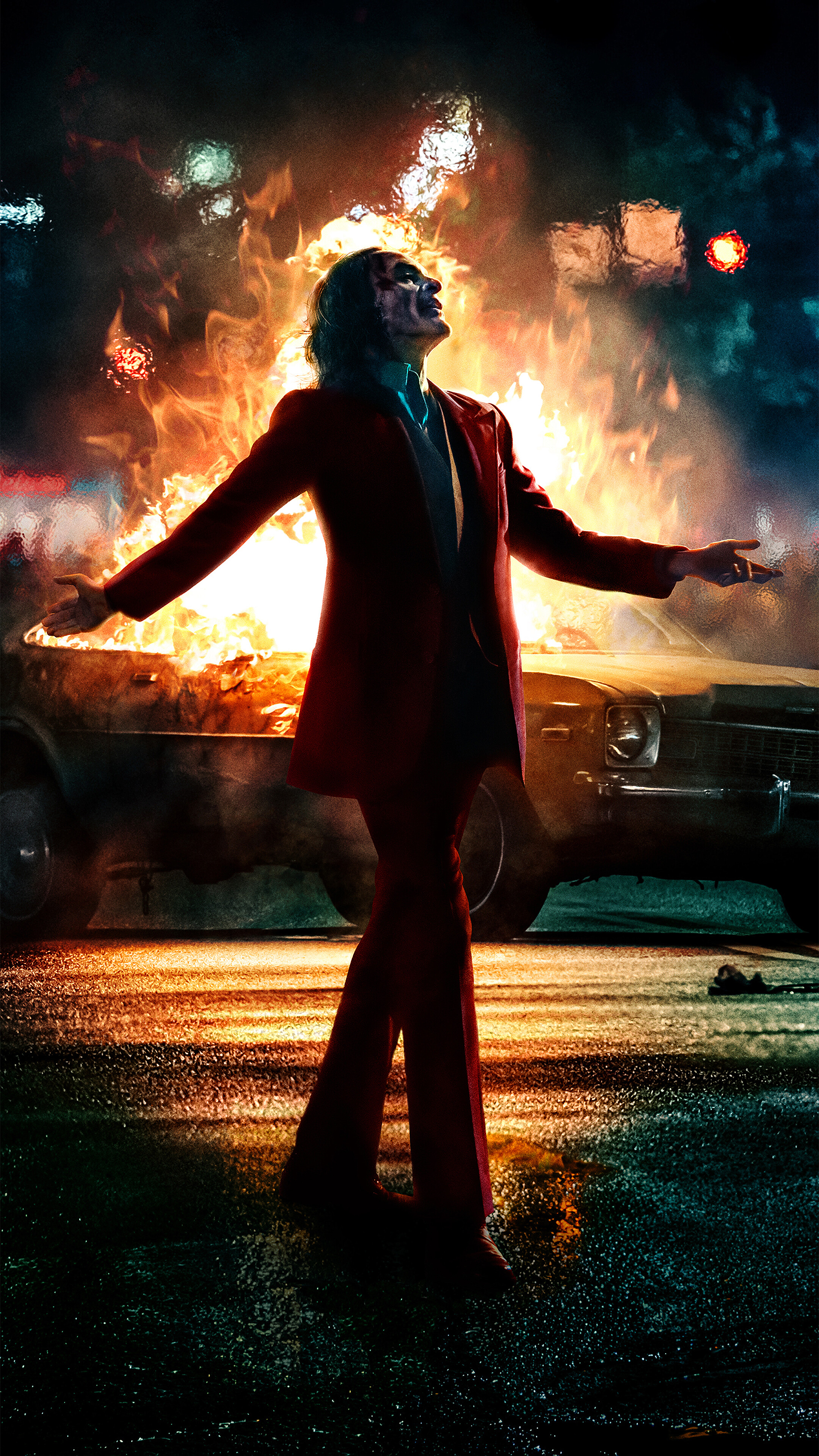 Joker Movie Poster Joaquin Phoenix 8k Wallpaper