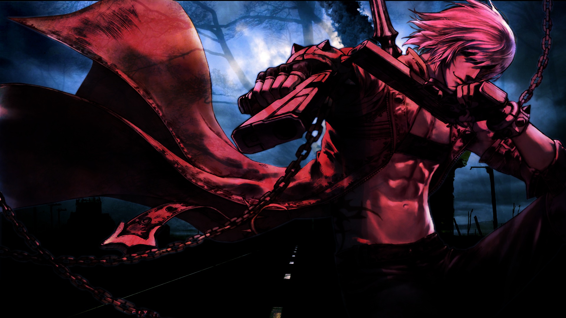 Devil May Cry Weapons Guns Warrior Wallpaper