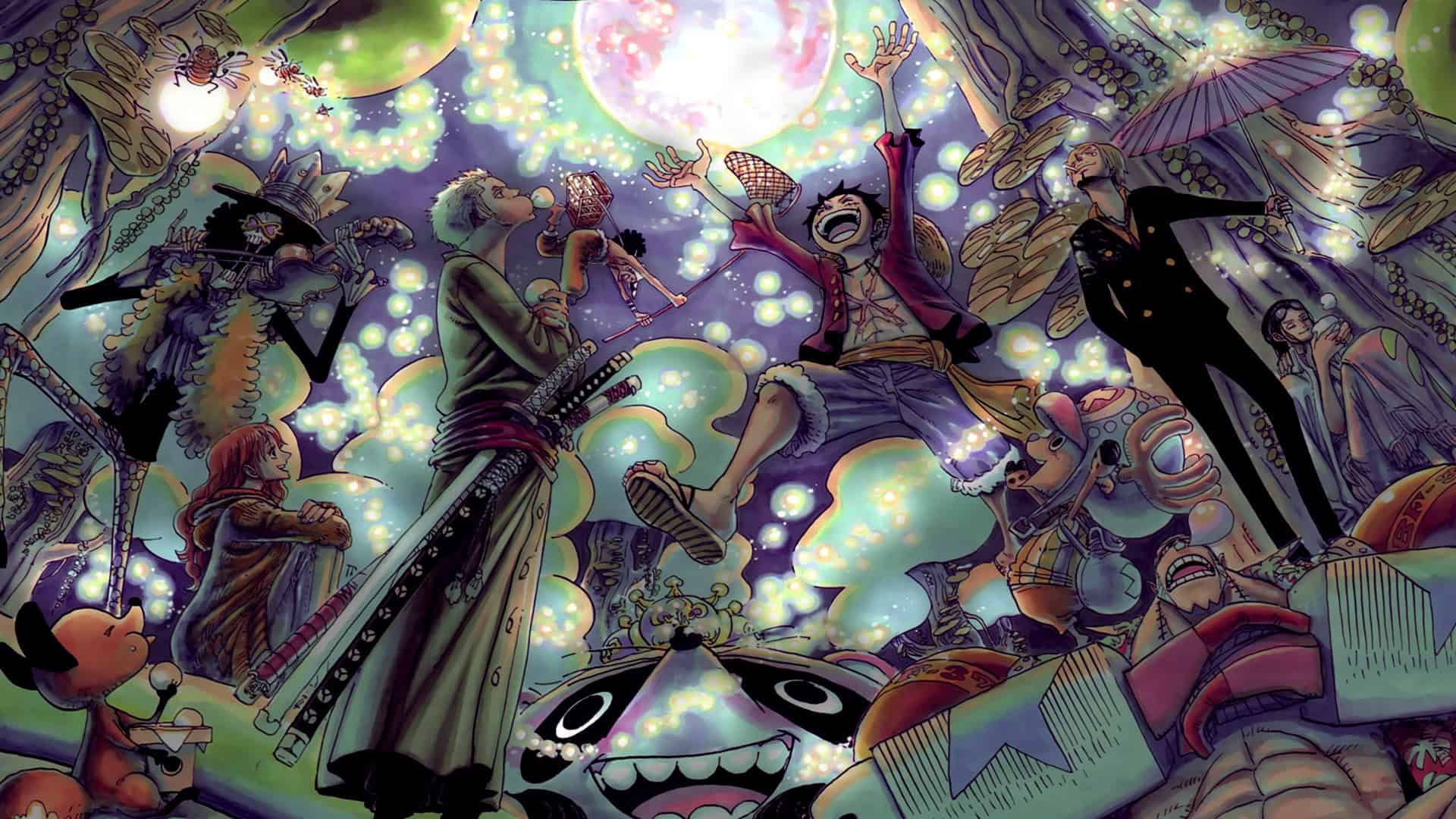 One Piece Background Desktop Wallpaper