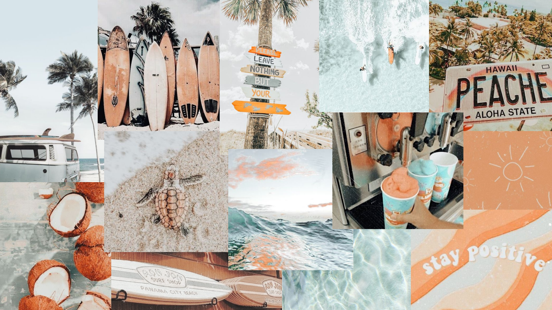 Beach Aesthetic Wallpaper Desktop iPhone Themes