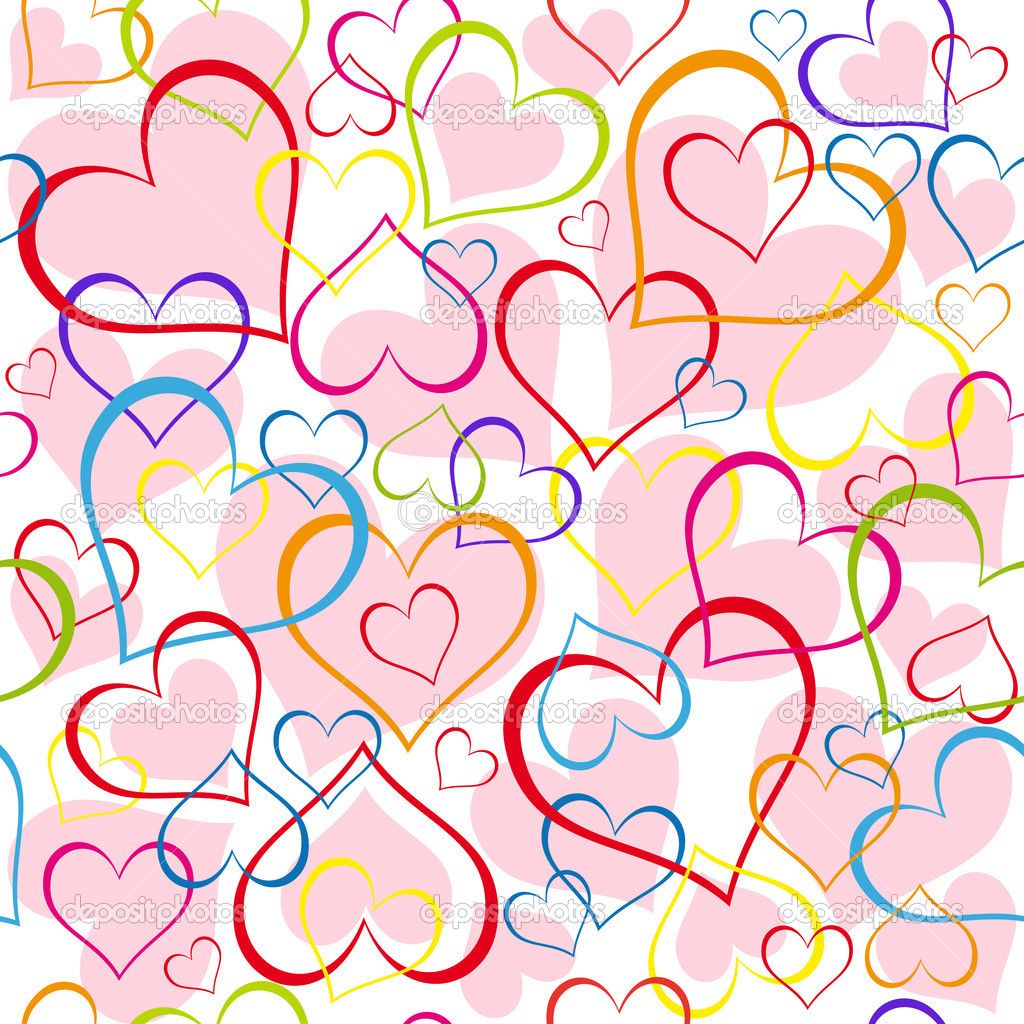 Hearts Background Image