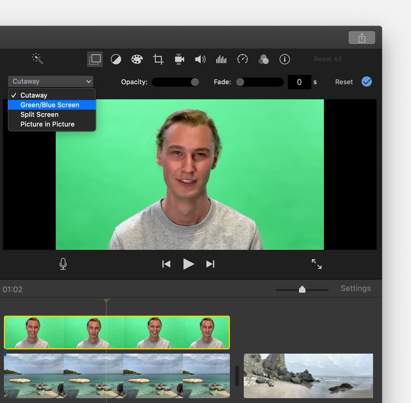 Change The Background Of A Clip In Imovie Apple Support