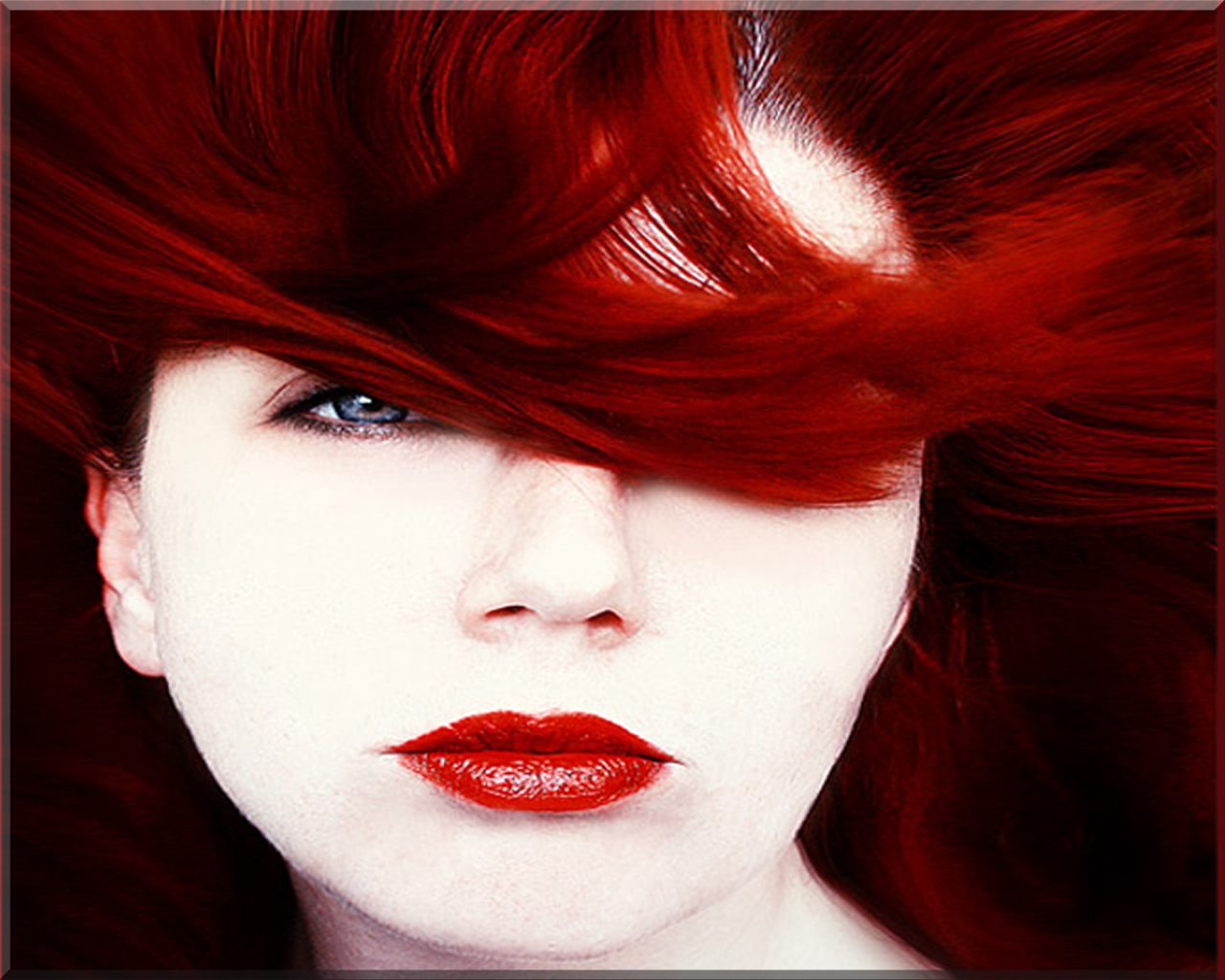 Gorgeous Redhead Puter Wallpaper Desktop Background