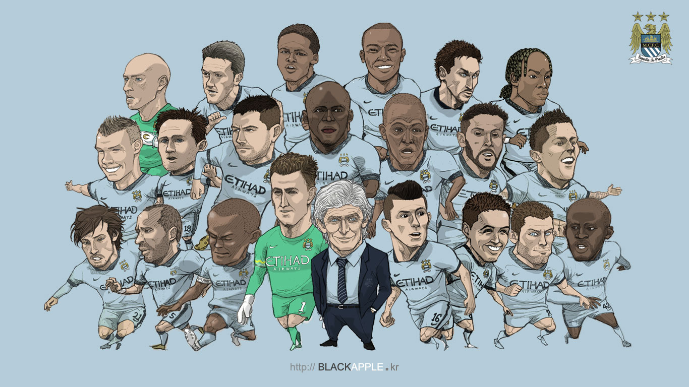 Wallpaper Klub Manchester City 20152016 Terbaru Gambar Wallpaper