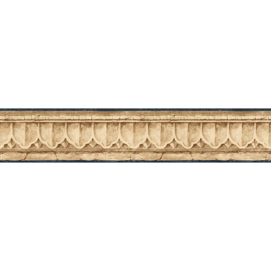 Sunworthy Crown Molding Prepasted Wallpaper Border At