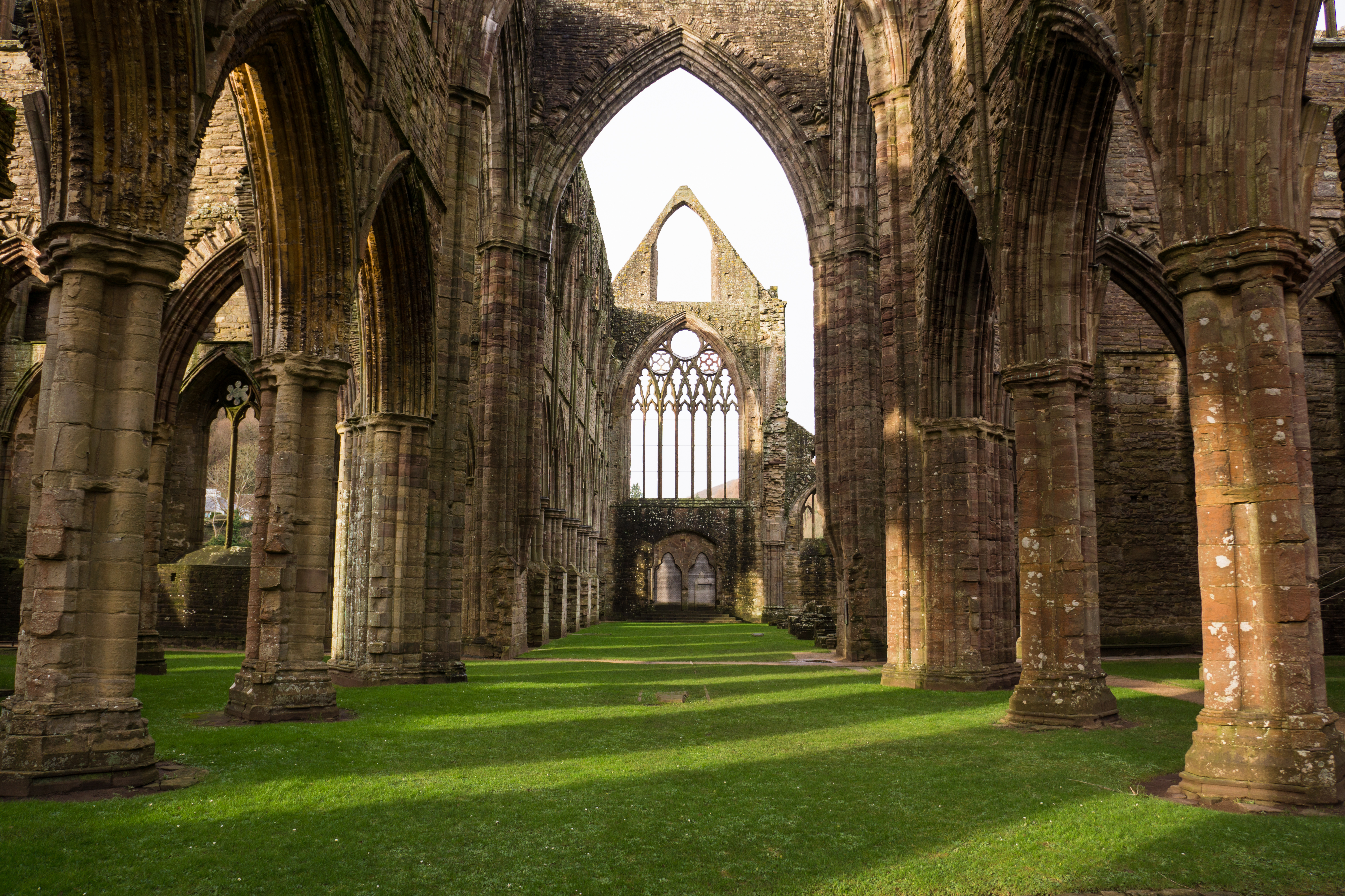 Inside The Ruins Of Tintern Abbey In Wales For Your Desktop Wallpaper