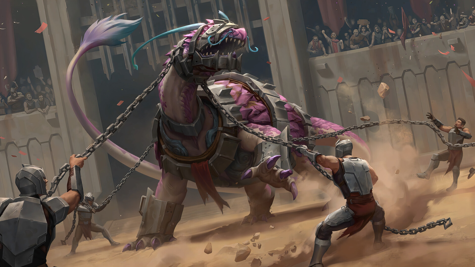 Legends Of Runeterra Thrashing Snapper 4k Phone iPhone Wallpaper 870a