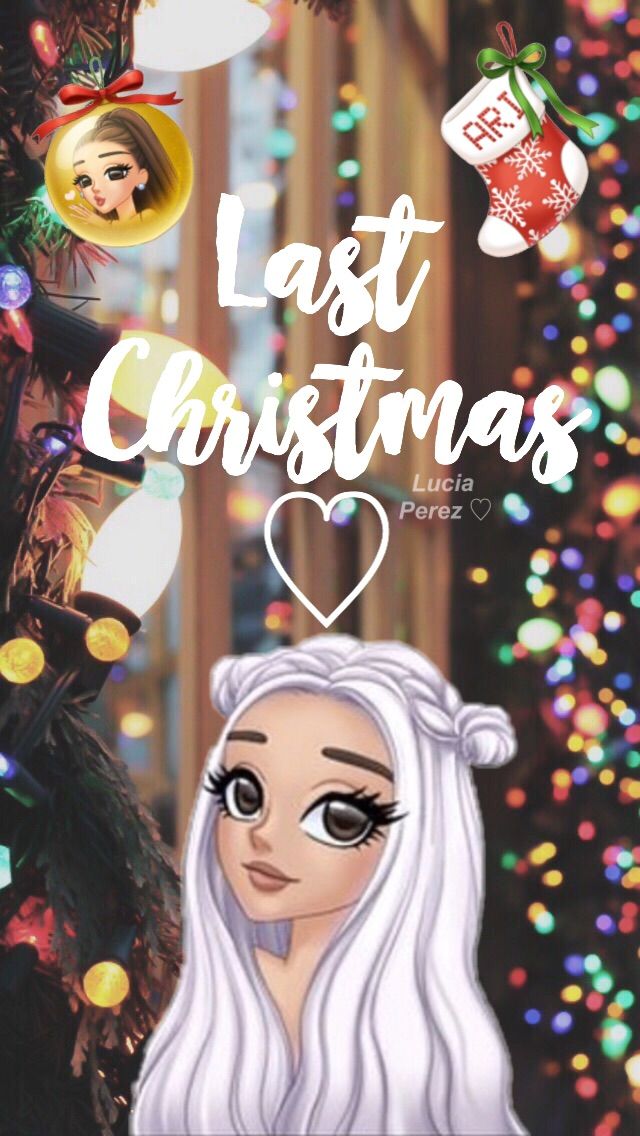 Christmas Wallpaper Hope You It By Me Arianagrande