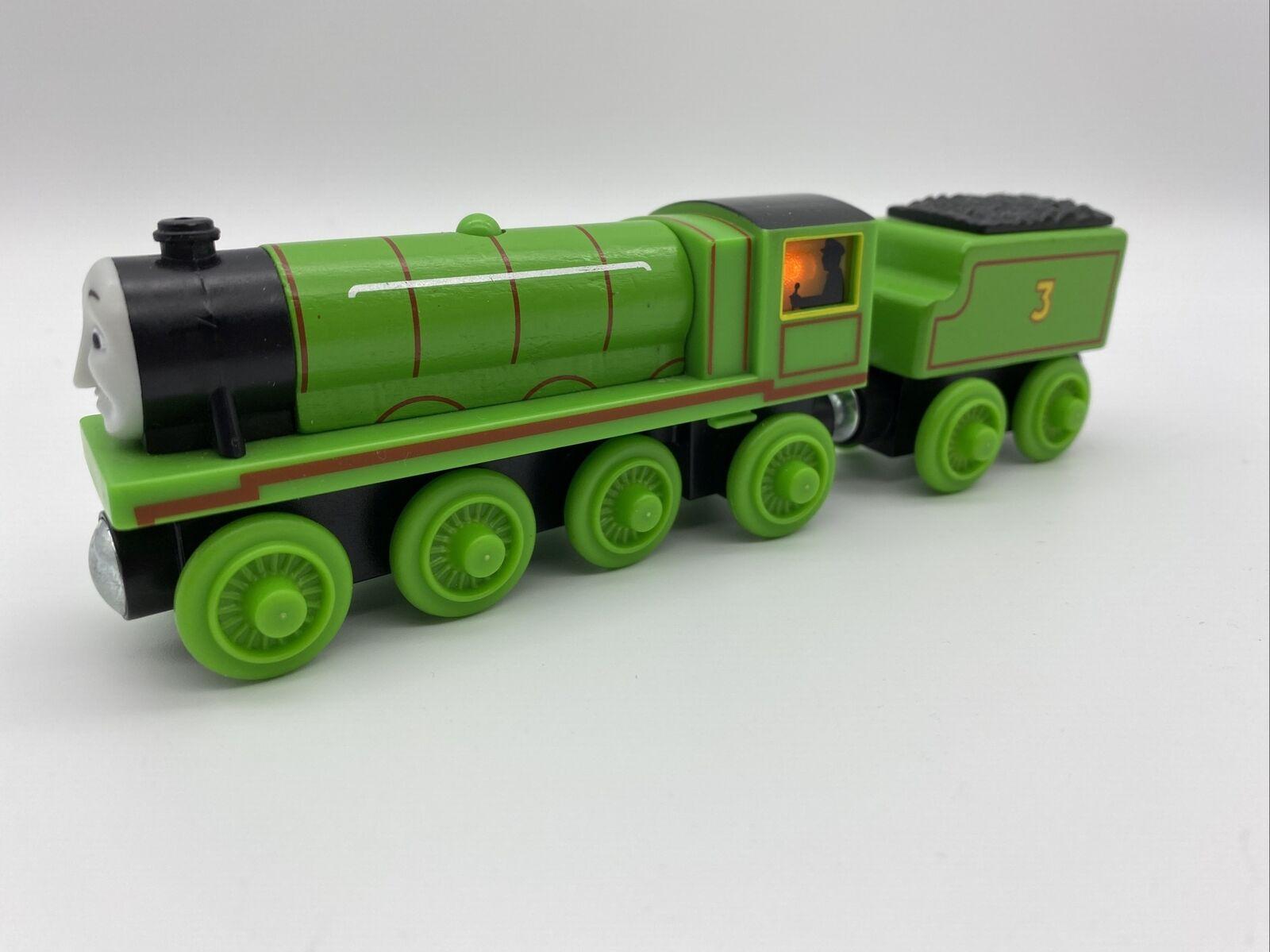 Thomas And Friends Light Up Reveal Henry W Tender Wooden Railway