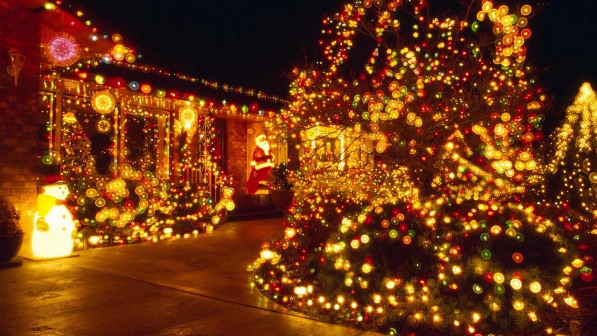 Christmas Lights Wallpaper Pictures Pics Photos Image