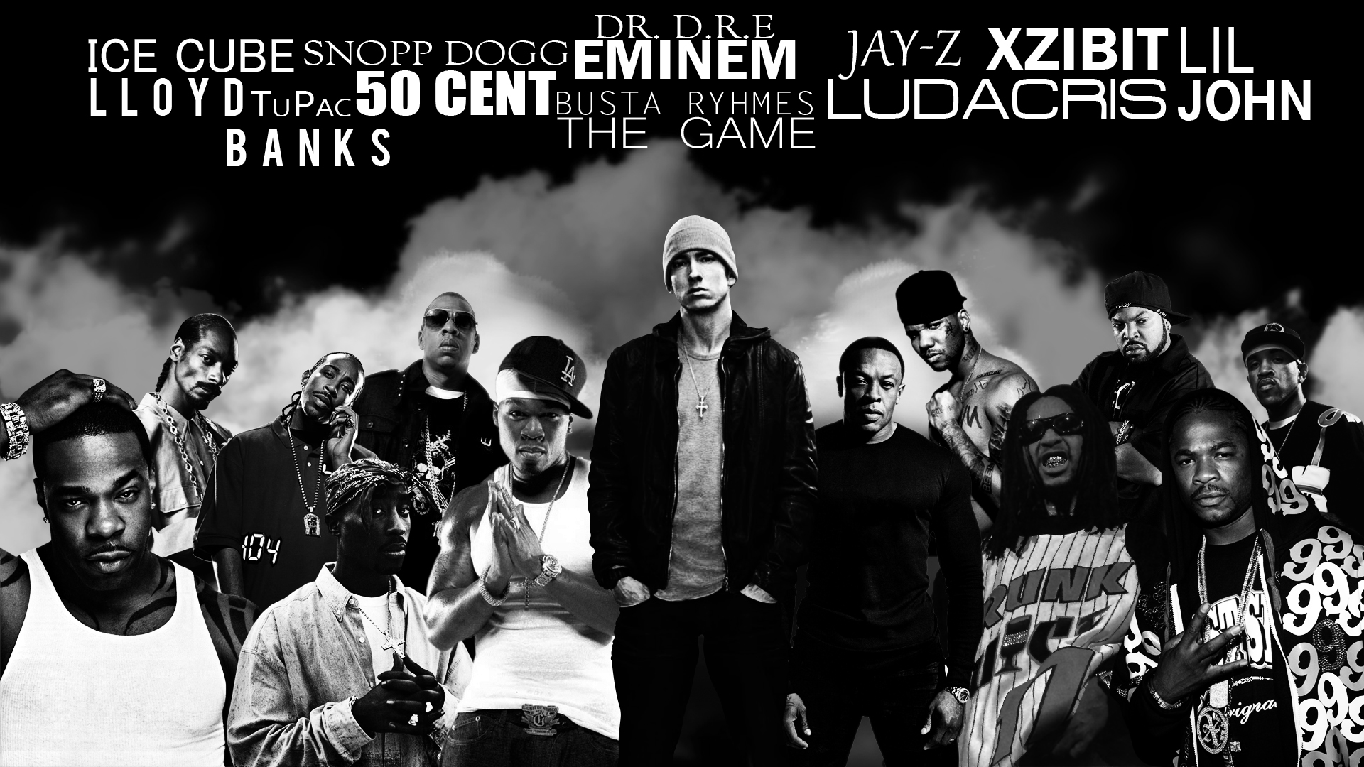 Eminem 2Pac Snoop Dogg Dr Dre wallpaper   840267