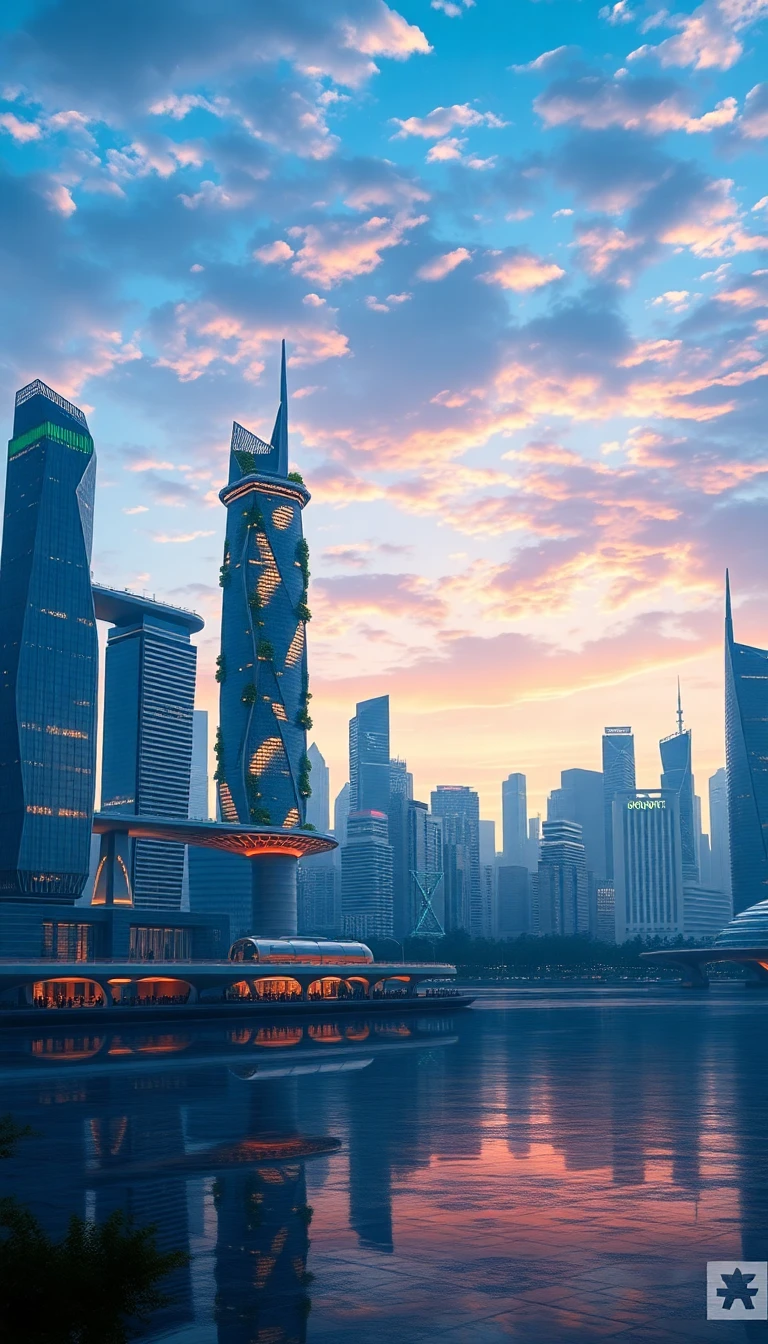 Futuristic Cities Wallpaper
