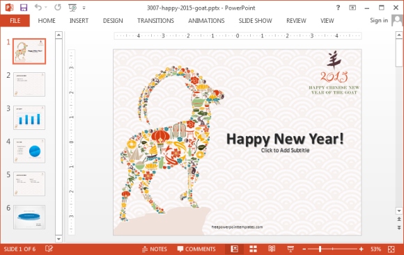 New Year Powerpoint Templates