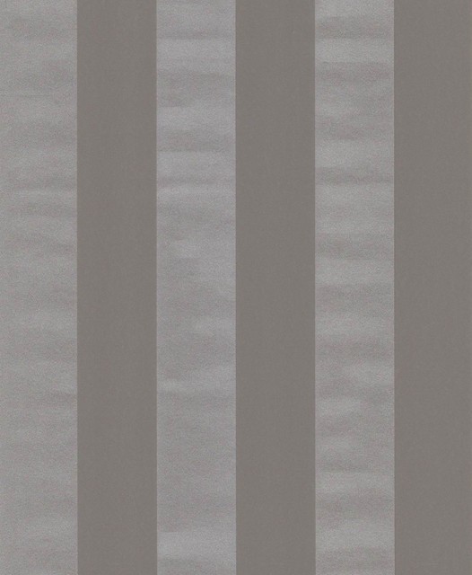 Century Classic Metallic Stripe Wallpaper Dark Grey