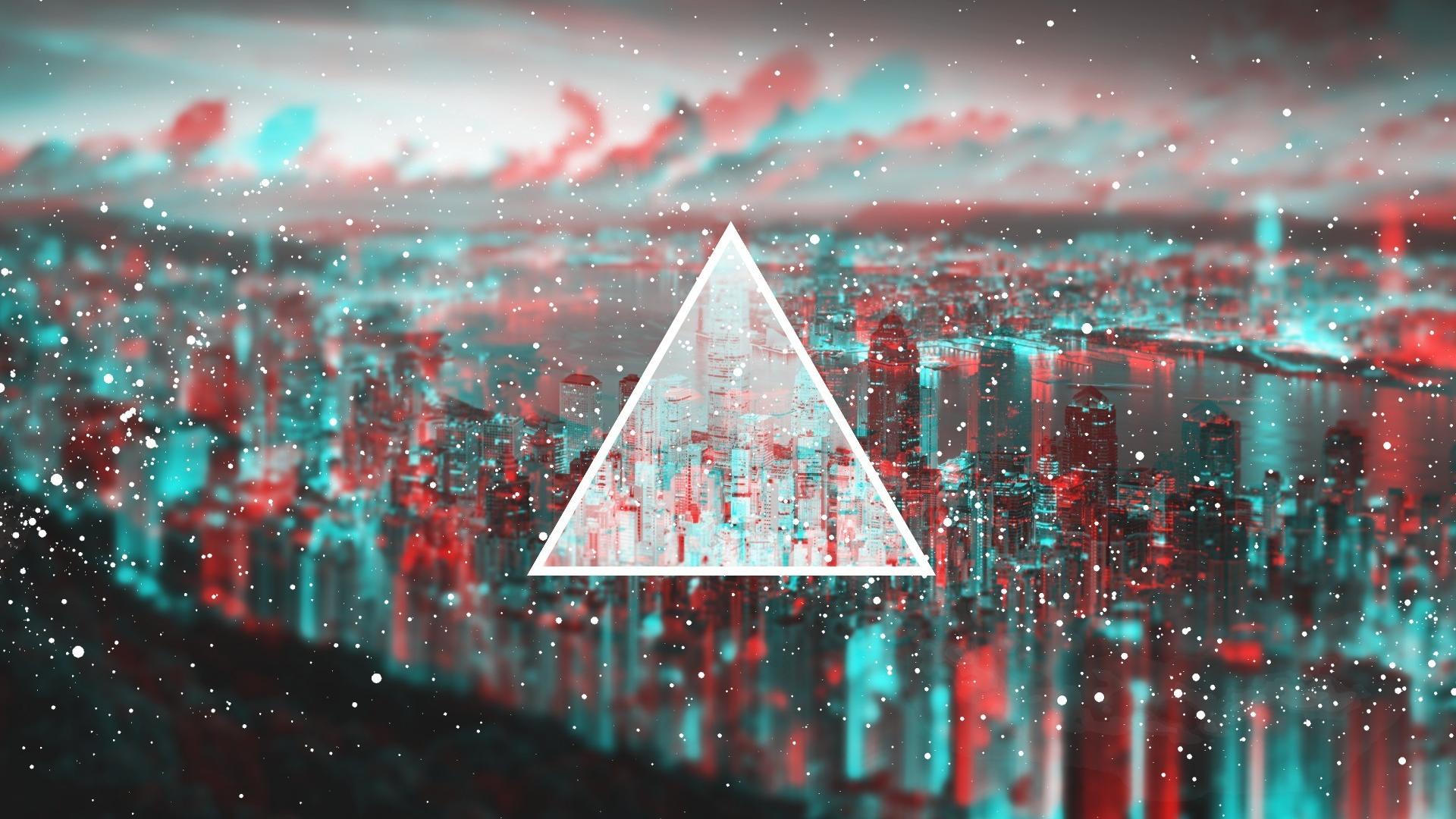 50] Anaglyph Wallpaper on