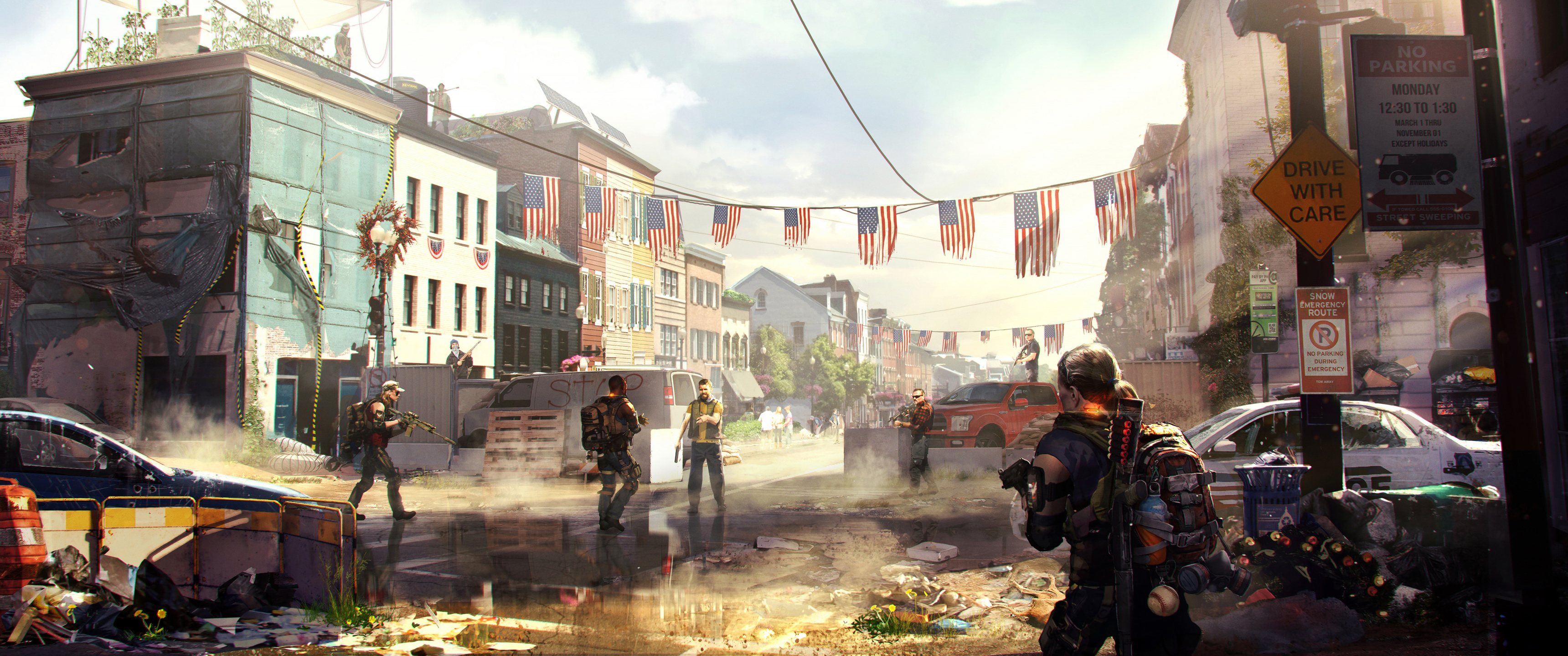 Tom Cys The Division Ultrawide Quad HD 1440p 4k Wallpaper Image