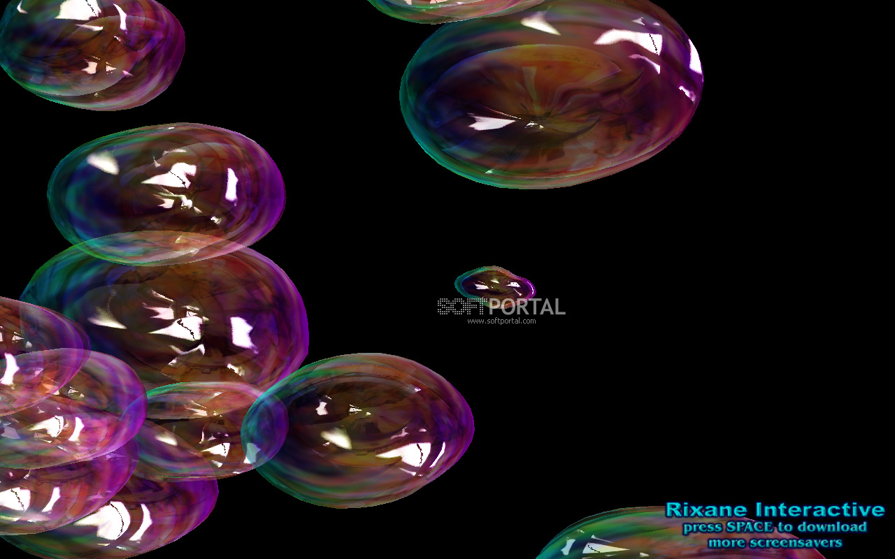 Amazing Bubbles 3d Screensaver