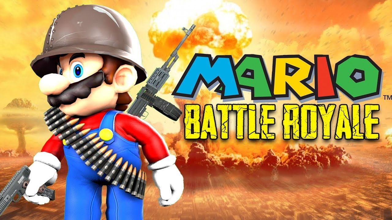 Smg4 Mario Battle Royale Funny Videos Super