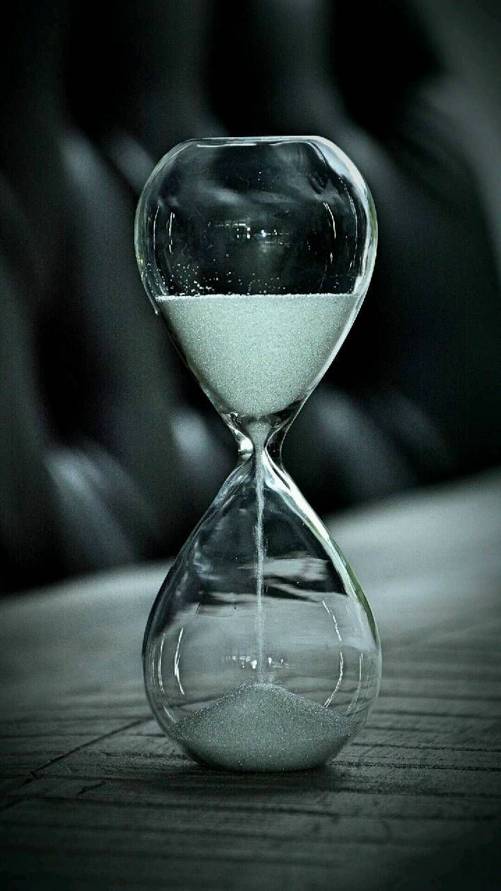 Sand Clock Wallpaper Glass