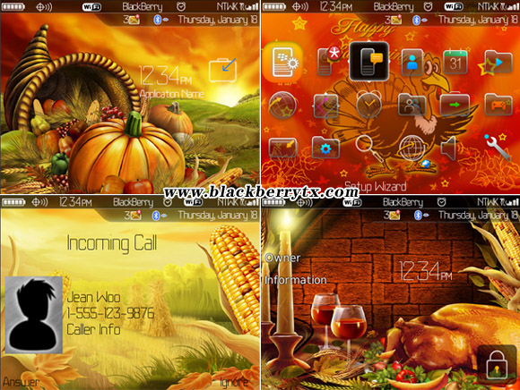 Thanksgiving Desktop Themes