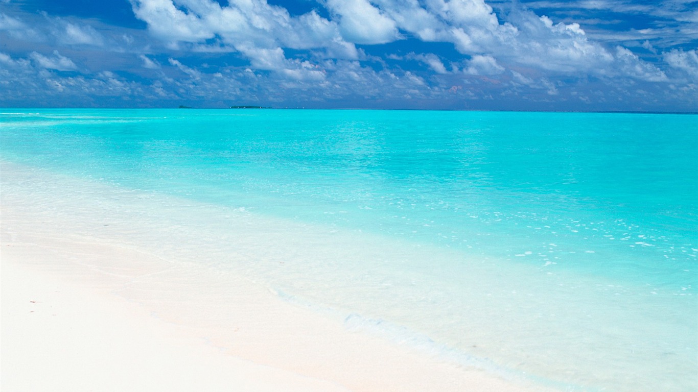 Plage De Sable Blanc Fonds D Cran Aper U Wallpaper
