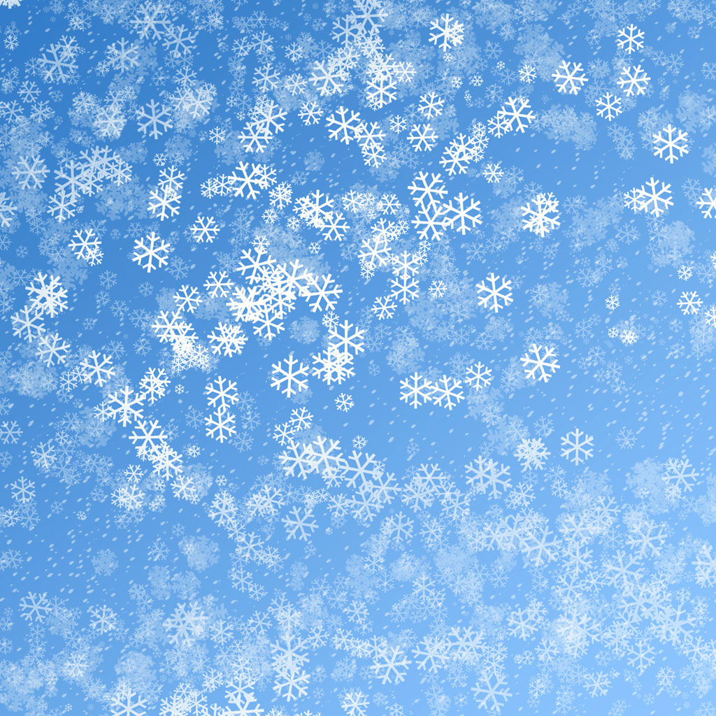 Snow iPad Christmas Wallpaper Retina HD