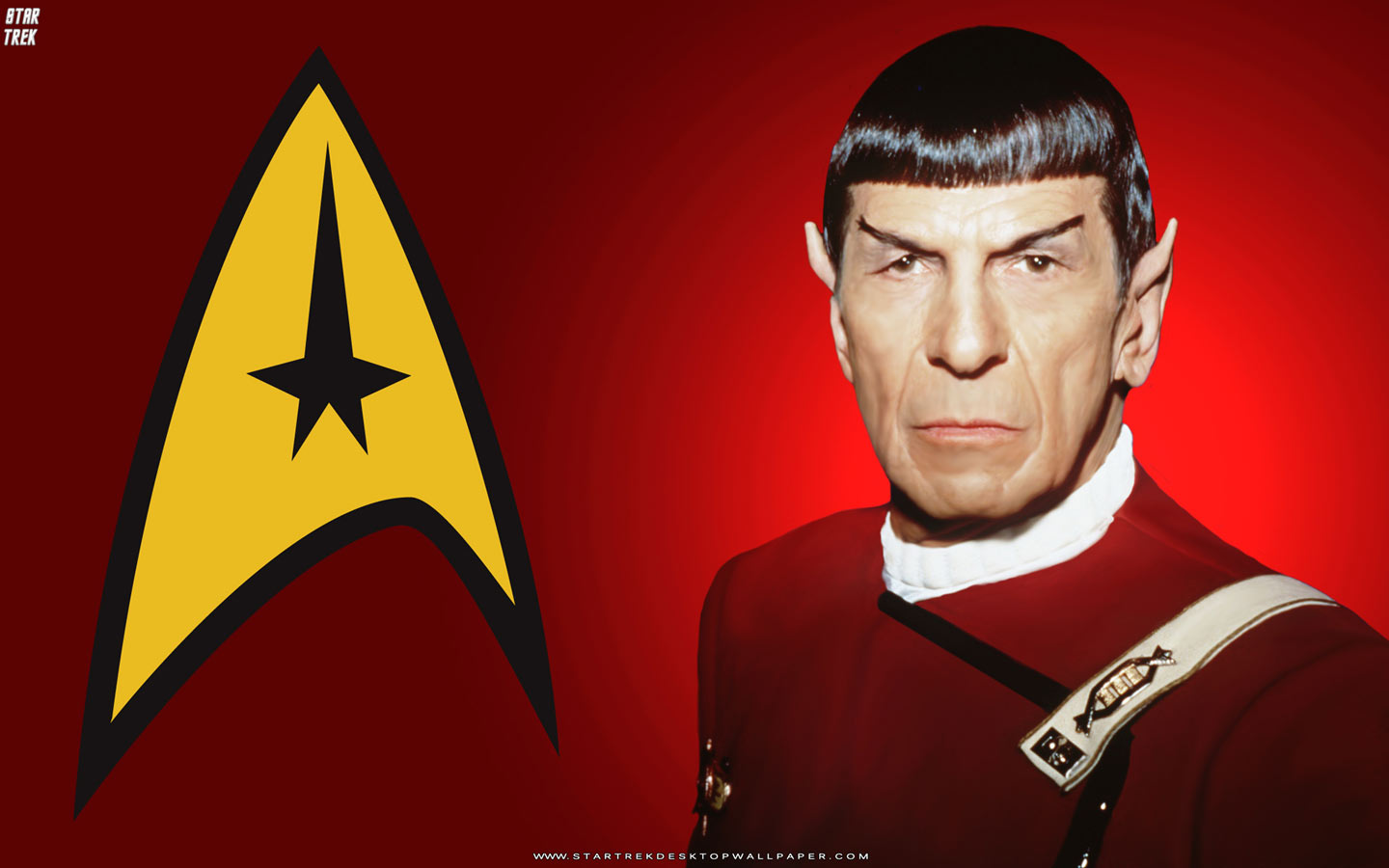Star Trek Mister Spock Puter Desktop Wallpaper