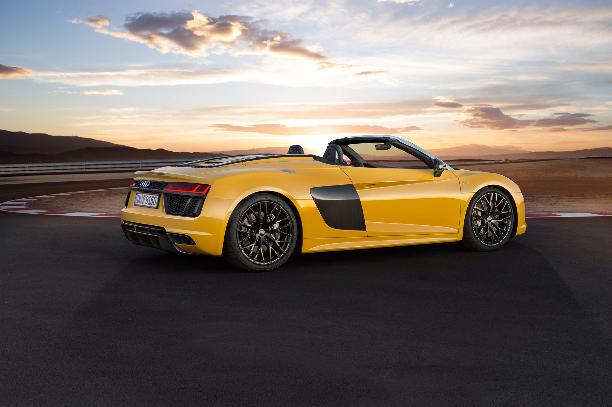 Audi R8 Spyder Convertible Shown At New York Auto Show