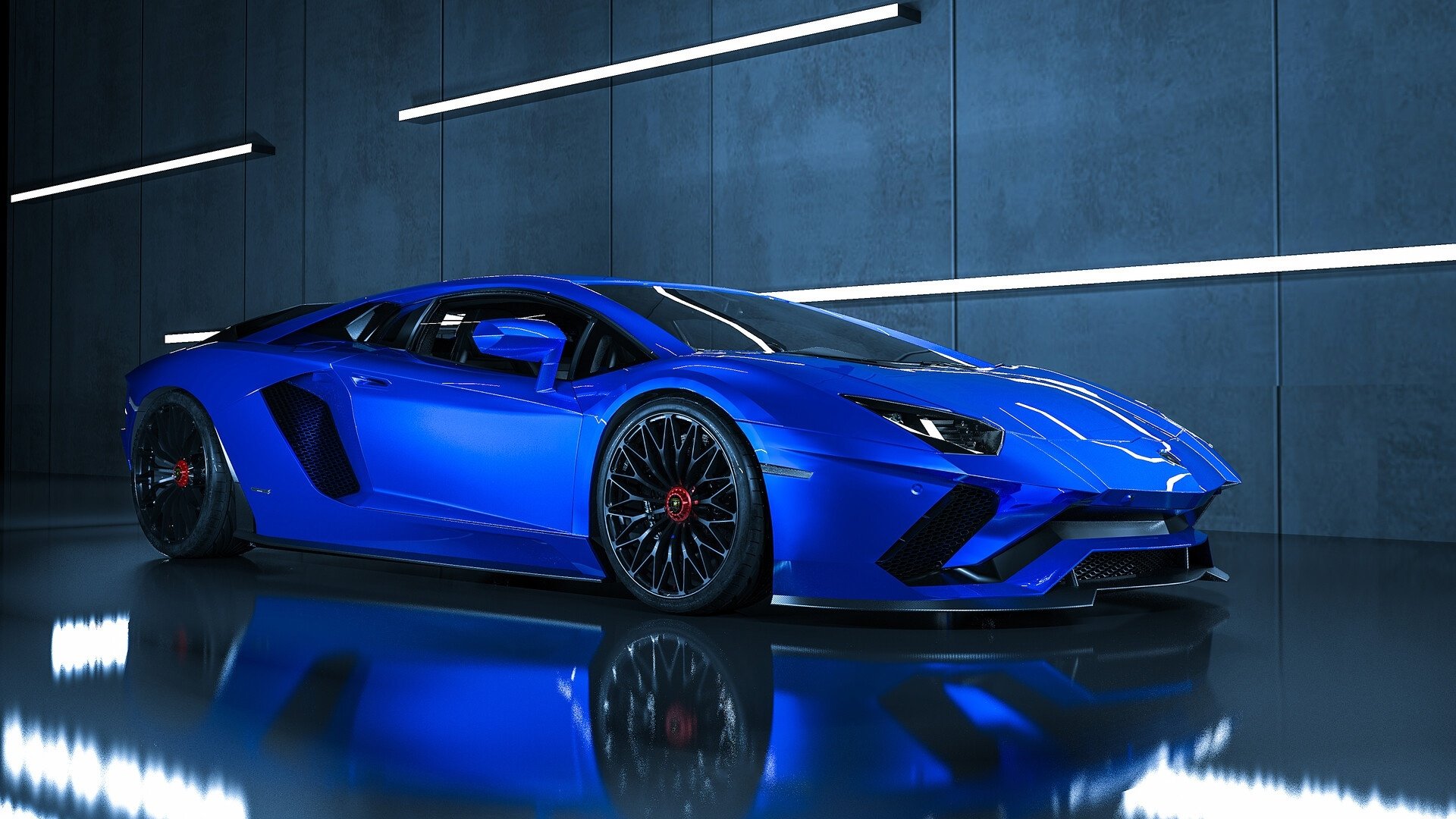 Lamborghini Wallpaper Blue Lamborghinis