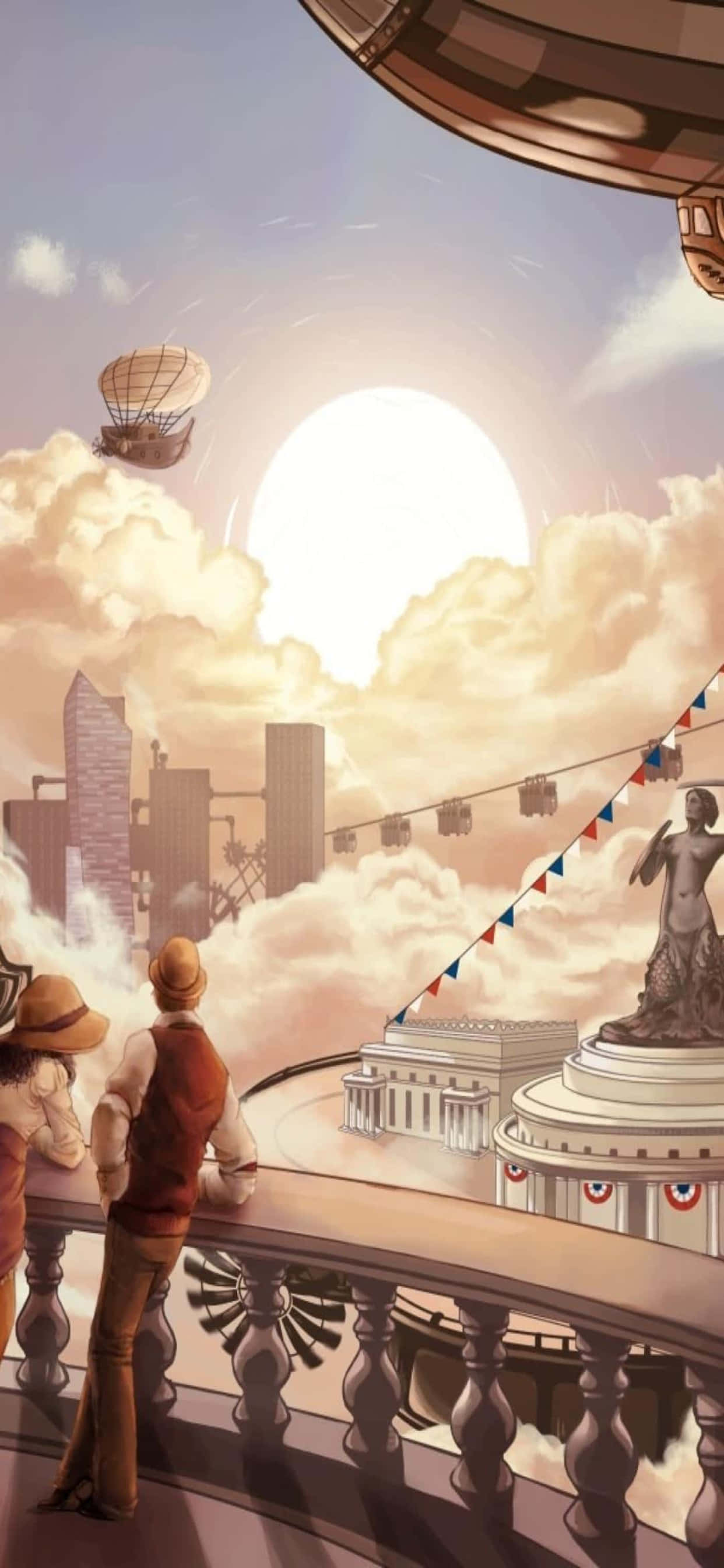 iPhone Xs Max Bioshock Infinite Background X Wallpaper