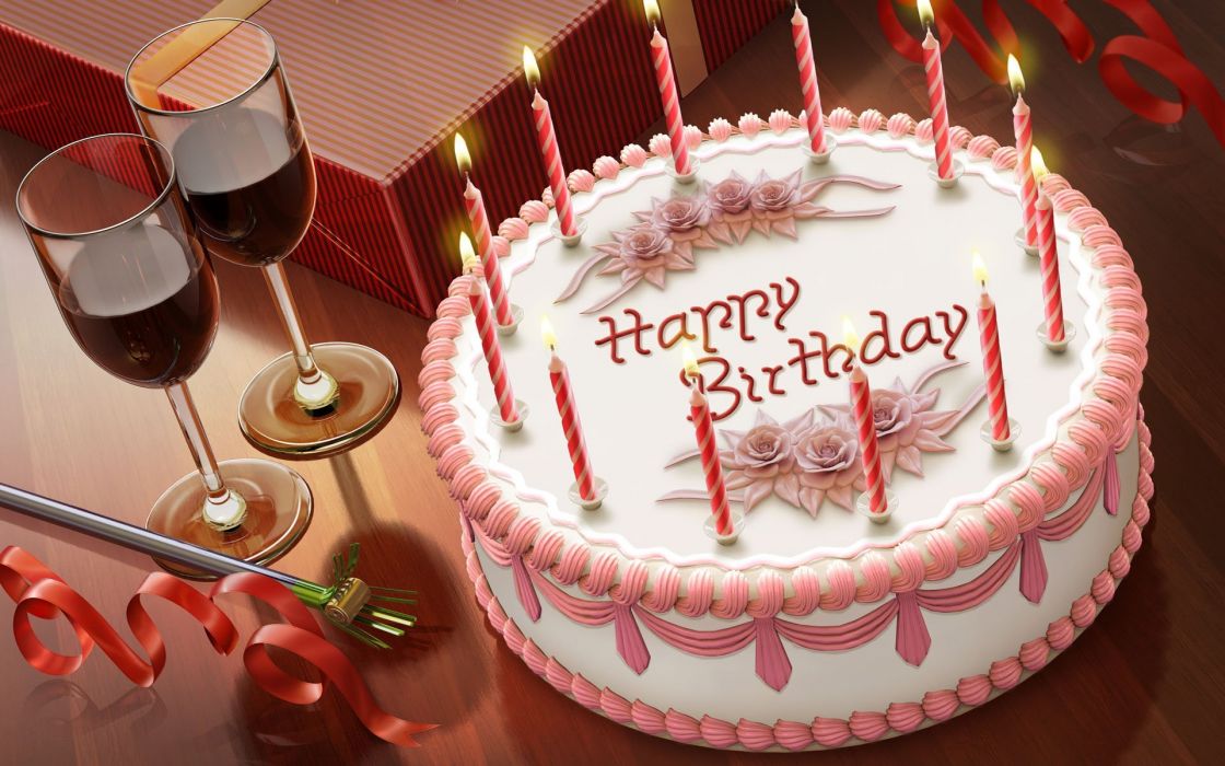 Tartas De Cumpleanos Velas Wallpaper