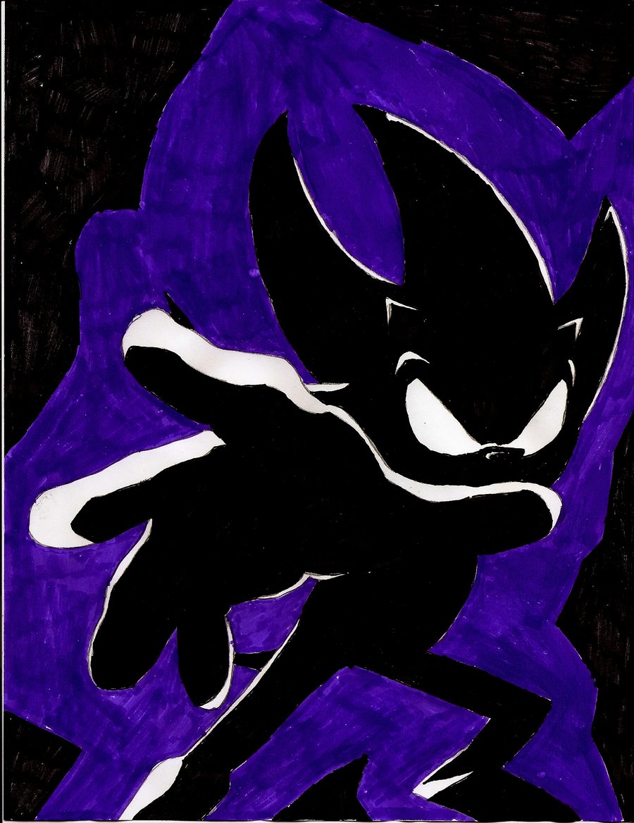 Dark Sonic Wallpaper By Shadow Of The
