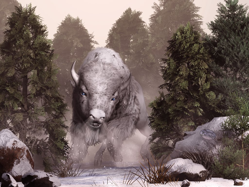 The White Buffalo By Deskridge