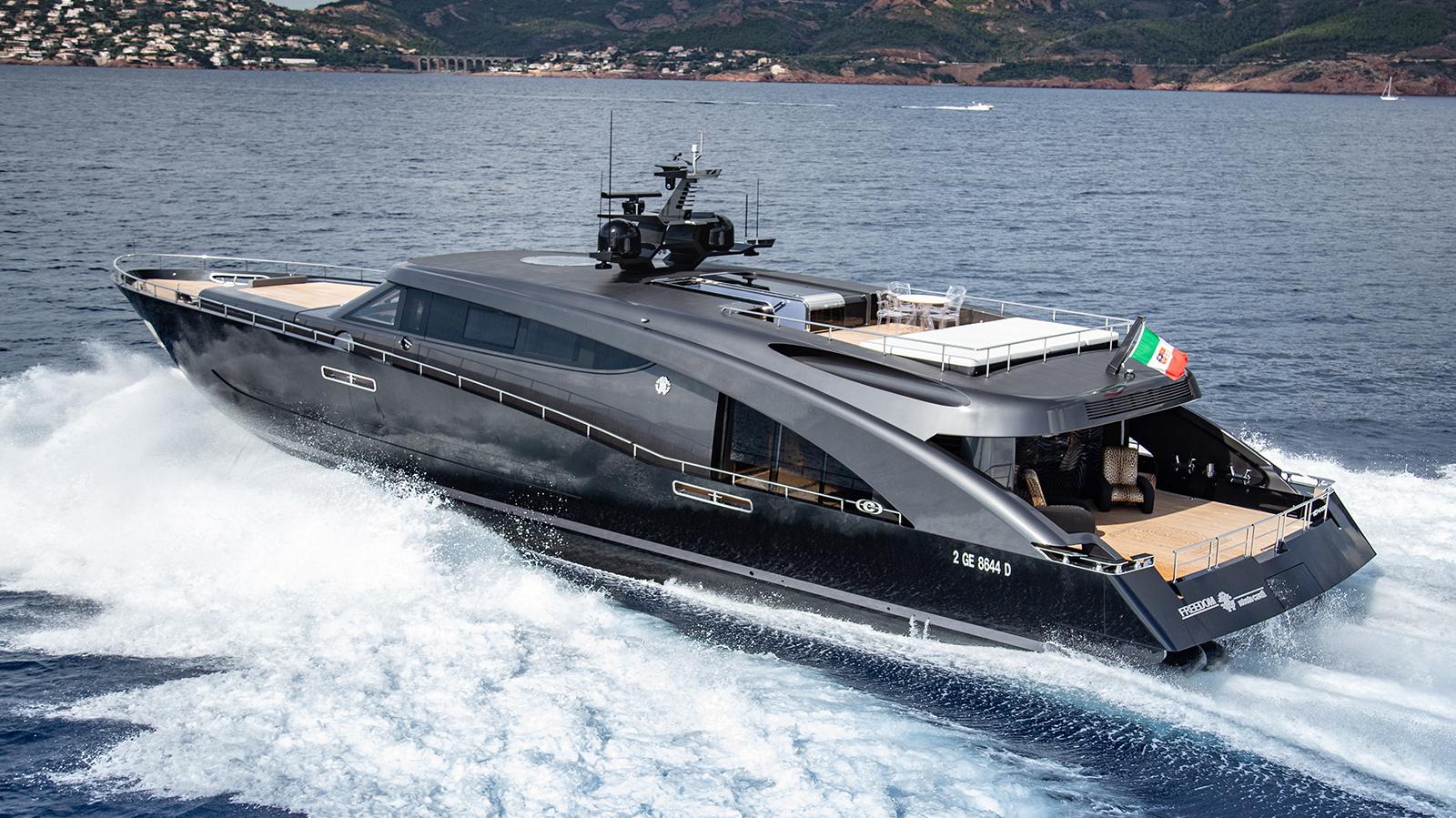 In photos Roberto Cavallis new superyacht Freedom revealed