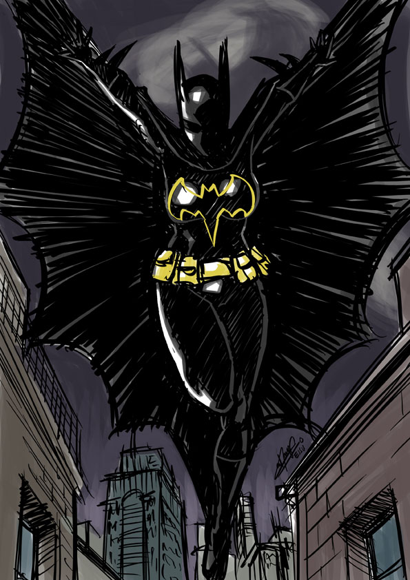 Daily Sketch Cassandra Cain Batgirl By Eisu