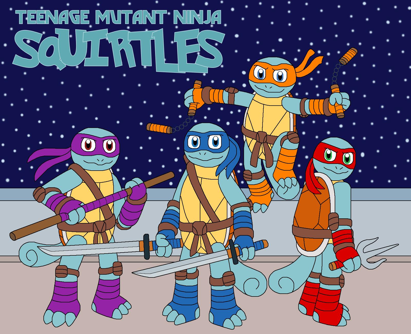 Teenage Mutant Ninja Squirtles By Mcsaurus