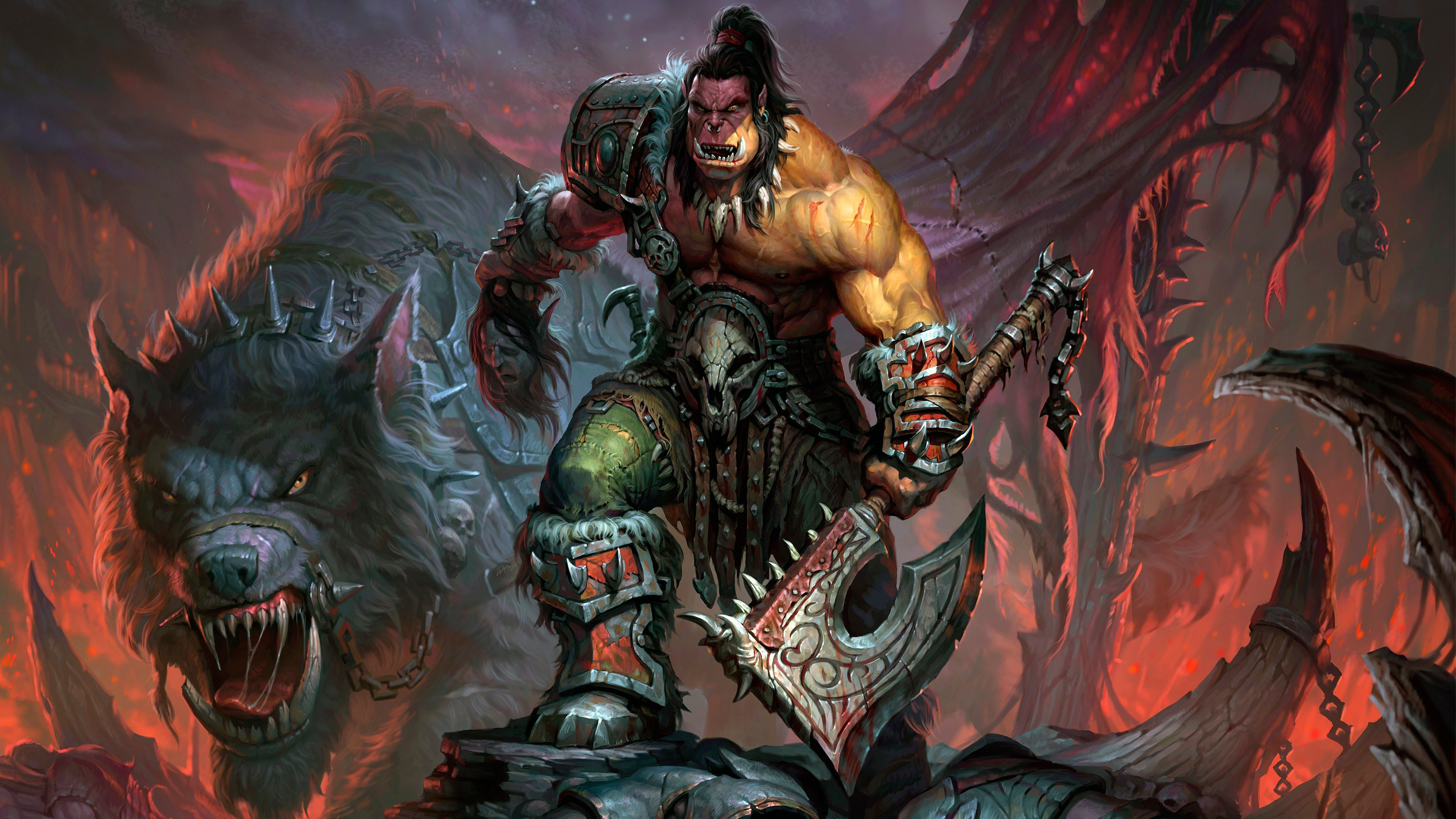 Wow Orc Wallpaper Image