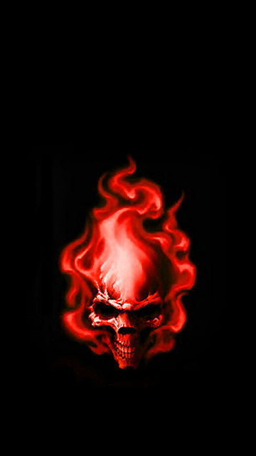 Red Skull Hd Wallpaper For Mobile