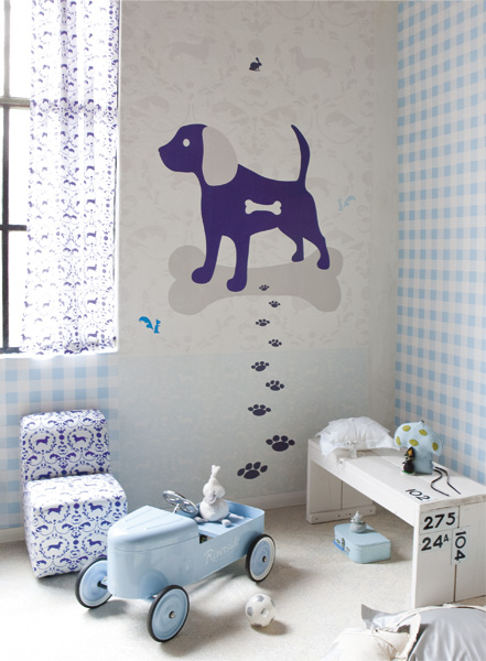 Kids Room Wallpaper And Matching Fabrics By Onszelf On Lovekidszone
