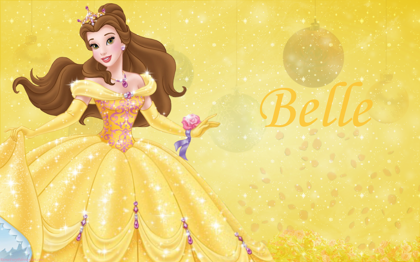 Princess Belle Disney Wallpaper