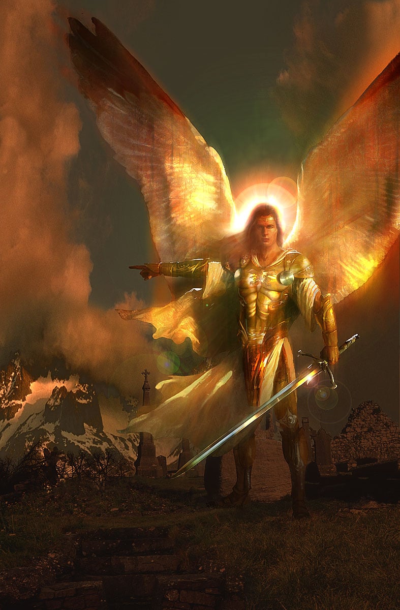 Archangel Michael With His Sword of Truth