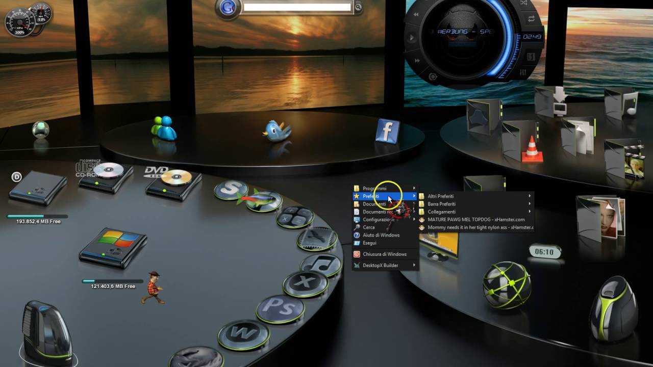 Nh ng Ch H nh N n 3D 3d Desktop Background Themes Free Download H p 