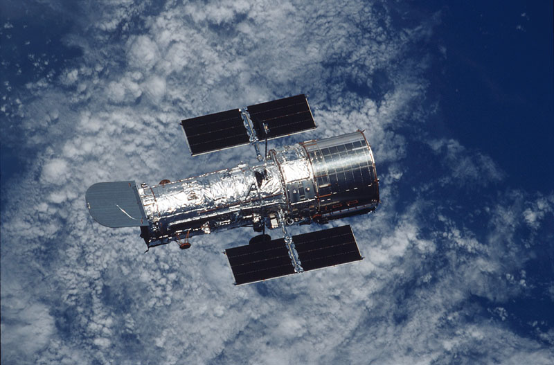 The Hubble Space Telescope Makes One Orbit Around Earth Every