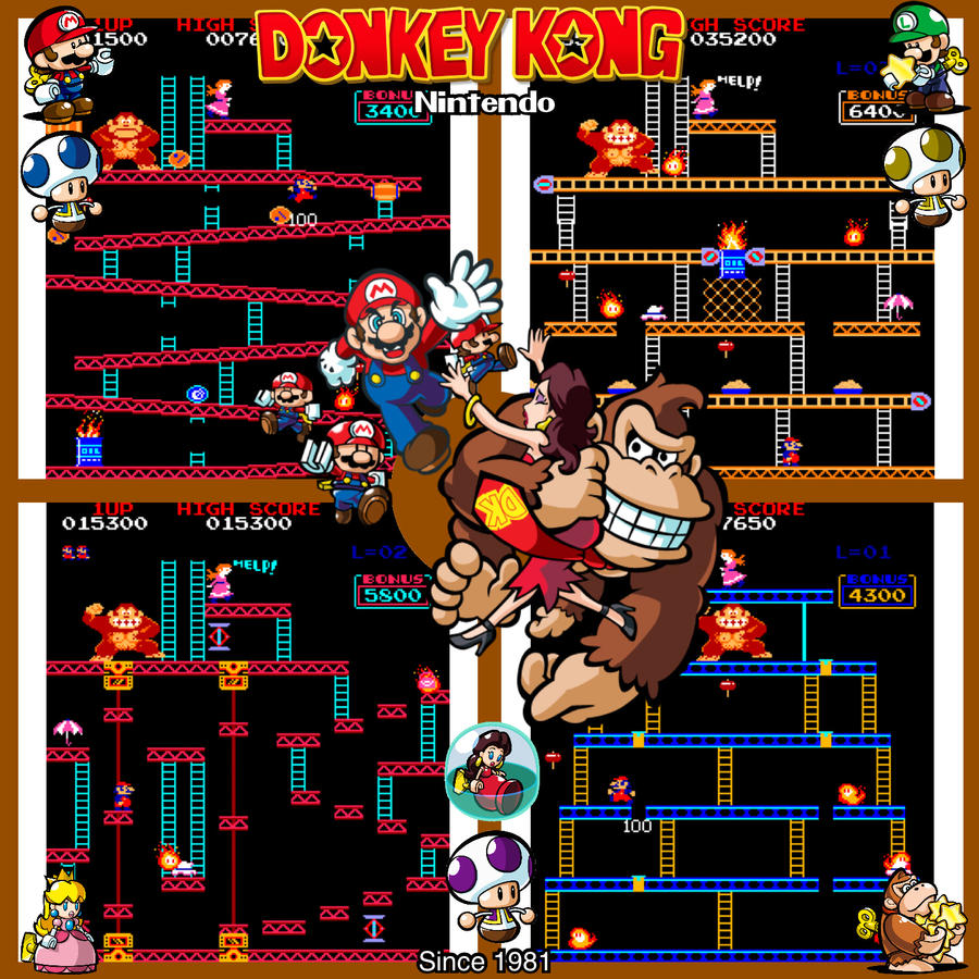 Donkey Kong Nintendo Wallpaper By Joshuat1306