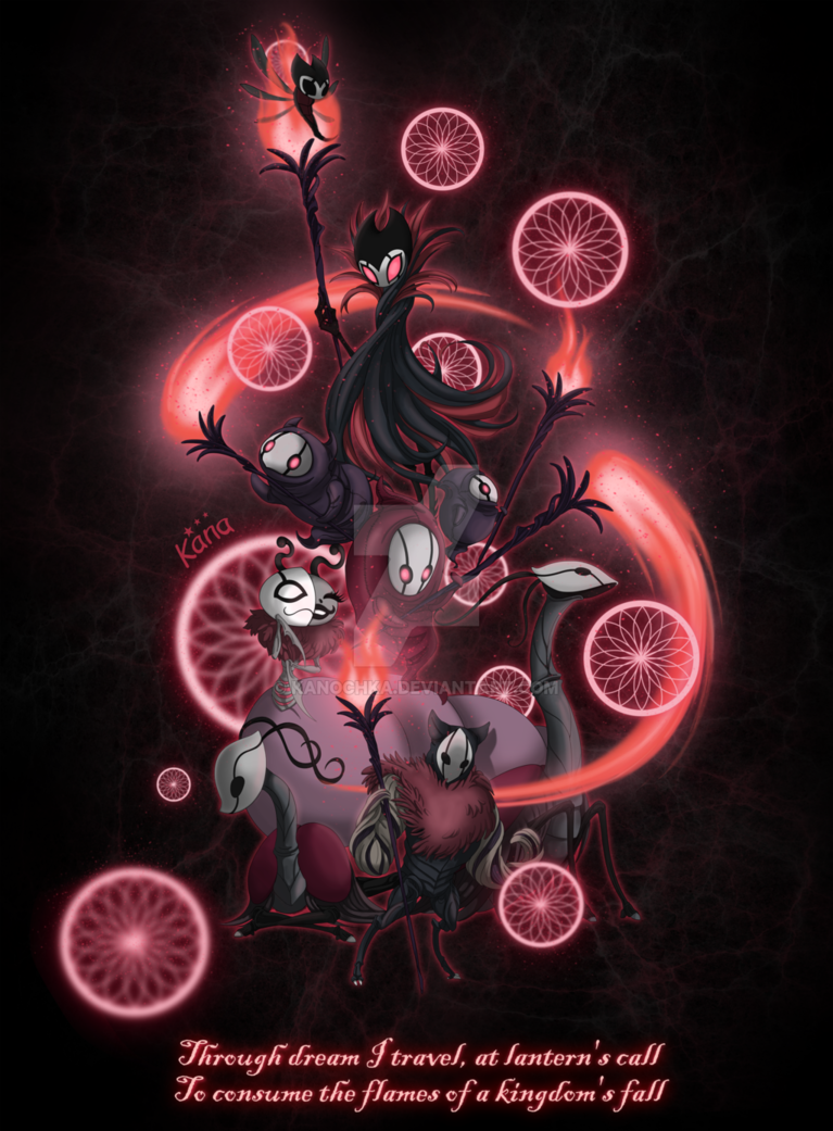 The Grimm Troupe Hollow Knight by Kanochka on