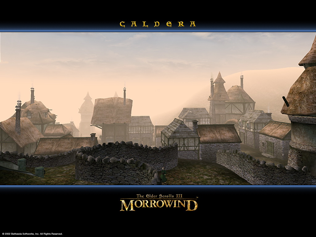 The Elder Scrolls Iii Morrowind Wallpaper Caldera