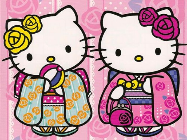 Gambar Hello Kitty Wallpaper Lucu HD Dp